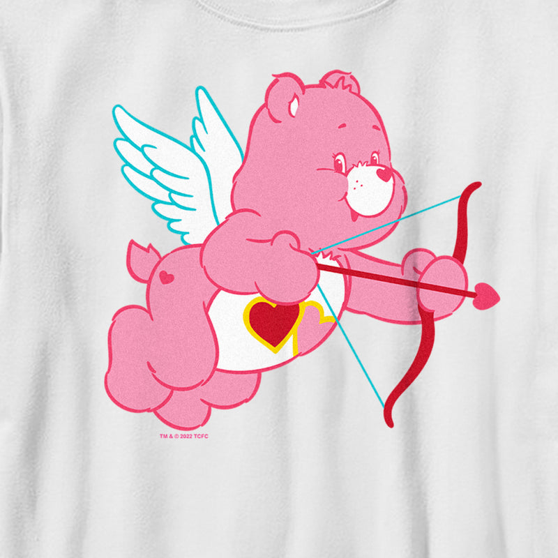 Boy's Care Bears Valentine's Day Love-a-Lot Bear Cupid T-Shirt