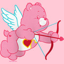 Girl's Care Bears Valentine's Day Love-a-Lot Bear Cupid T-Shirt