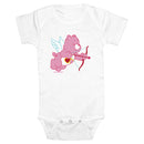 Infant's Care Bears Valentine's Day Love-a-Lot Bear Onesie