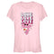 Junior's Care Bears Valentine's Day Love-a-lot Bear Love Sunglasses T-Shirt