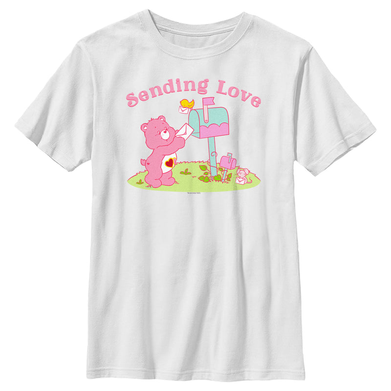 Boy's Care Bears Valentine’s Day Sending Love T-Shirt