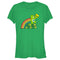 Junior's Care Bears St. Patrick's Day Good Luck Bear Born Lucky Rainbow T-Shirt