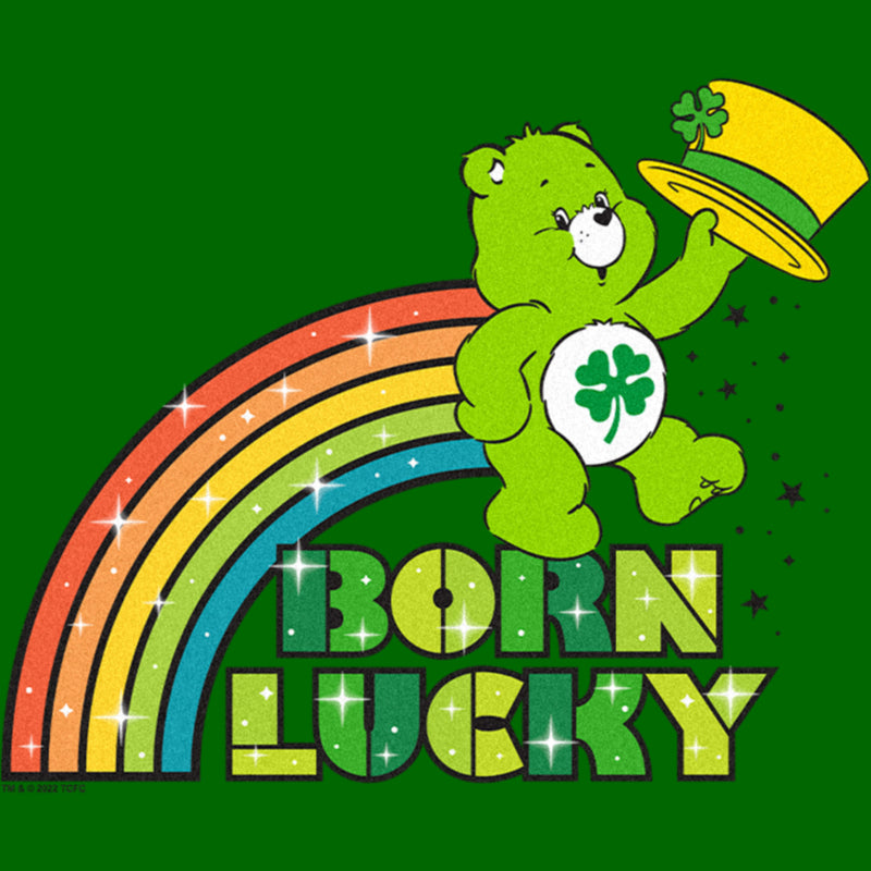 Men's Care Bears St. Patrick's Day Good Luck Bear Born Lucky