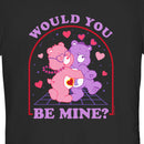 Junior's Care Bears Valentine's Day Love-a-Lot Bear and Share Bear Would You Be Mine T-Shirt