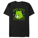 Men's Care Bears St. Patrick's Day Good Luck Bear Born Lucky T-Shirt