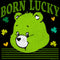 Junior's Care Bears St. Patrick's Day Good Luck Bear Born Lucky T-Shirt