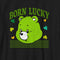 Boy's Care Bears St. Patrick's Day Good Luck Bear Born Lucky T-Shirt