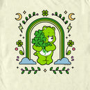 Men's Care Bears St. Patrick's Day Good Luck Bear Green Rainbow Arch T-Shirt