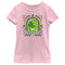 Girl's Care Bears St. Patrick's Day Good Luck Bear Green Rainbow Arch T-Shirt