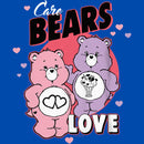 Boy's Care Bears Valentine's Day Love-a-Lot Bear and Share Bear Love T-Shirt