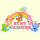 Men's Care Bears Valentine's Day Be My Valentine Rainbow T-Shirt