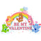 Boy's Care Bears Valentine's Day Be My Valentine Rainbow T-Shirt