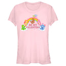 Junior's Care Bears Valentine's Day Be My Valentine Rainbow T-Shirt