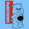 Infant's Care Bears Grumpy Bear Box Logo Onesie