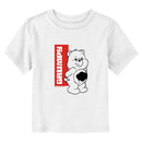 Toddler's Care Bears Grumpy Bear Name Tag T-Shirt