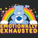 Women's Care Bears Grumpy Bear Emotionally Exhausted T-Shirt