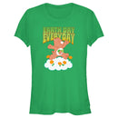 Junior's Care Bears Earth Day Everyday Forest Friend Bear T-Shirt