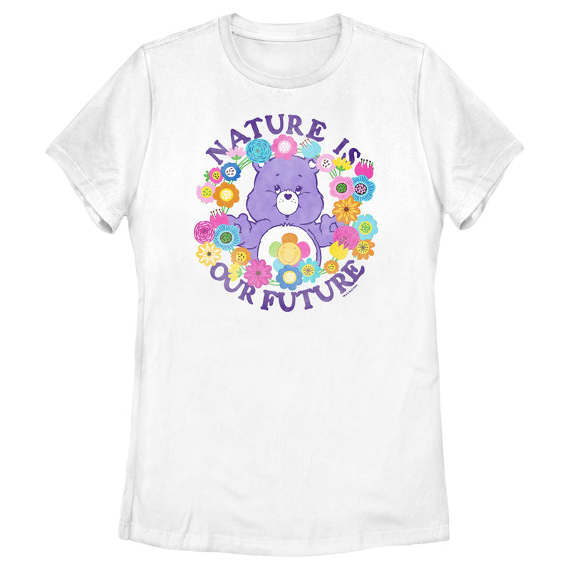 Women's Care Bears Nature Is Our Future Harmony Bear T-Shirt