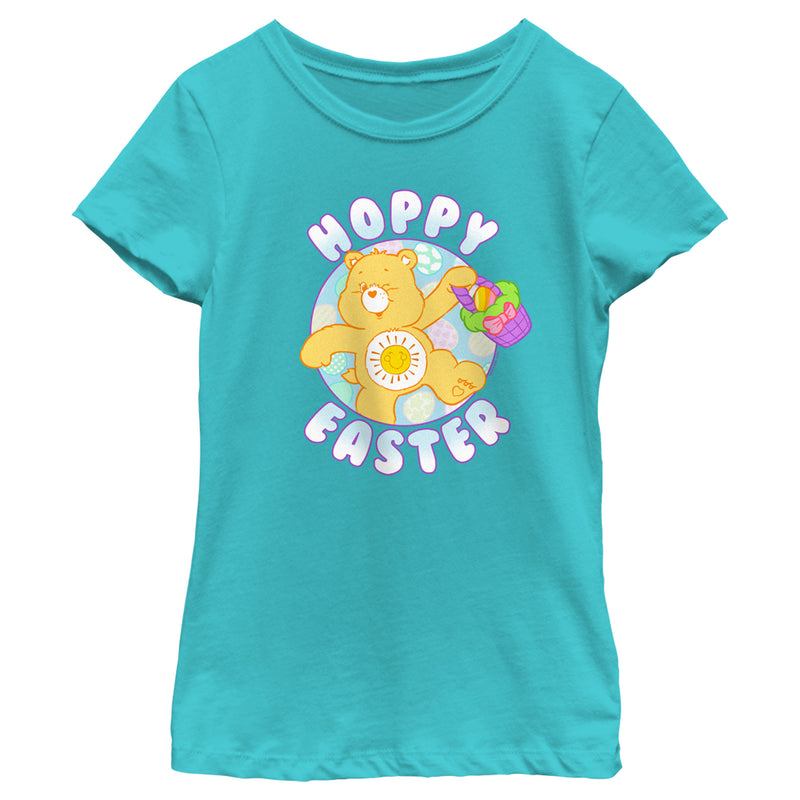 Girl's Care Bears Hoppy Easter Funshine T-Shirt