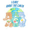 Women's Care Bears I Care About the Earth T-Shirt