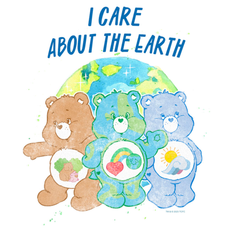 Women's Care Bears I Care About the Earth T-Shirt