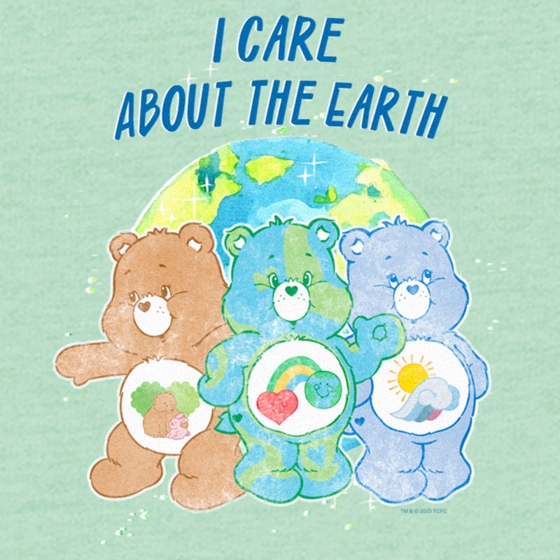 Girl's Care Bears I Care About the Earth T-Shirt