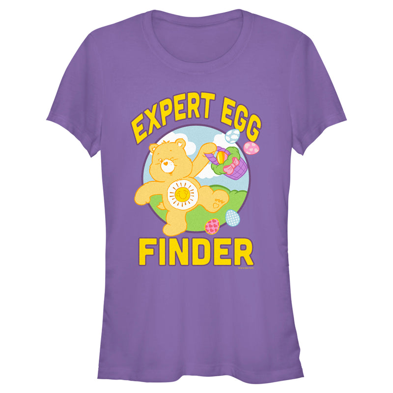 Junior's Care Bears Expert Egg Finder T-Shirt