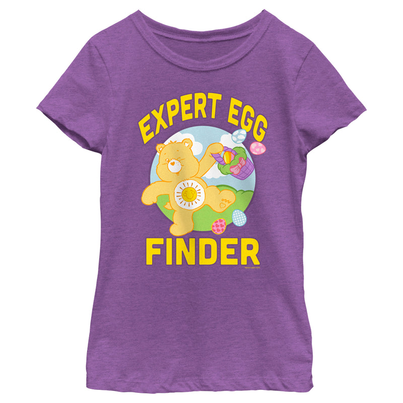 Girl's Care Bears Expert Egg Finder T-Shirt