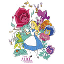 Infant's Alice in Wonderland The Floral Forest Onesie