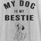 Women's One Hundred and One Dalmatians My Dog is my Bestie Racerback Tank Top