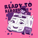 Girl's Firebuds Violet Ready to Repair T-Shirt