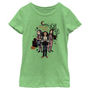 Girl's Hocus Pocus 2 Witchy Vibes Portrait T-Shirt