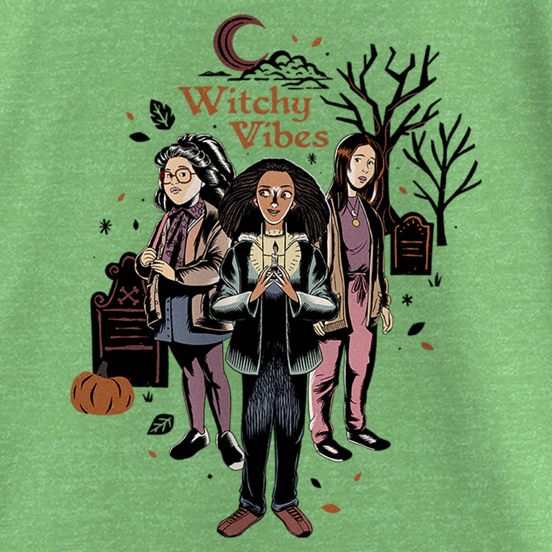 Girl's Hocus Pocus 2 Witchy Vibes Portrait T-Shirt
