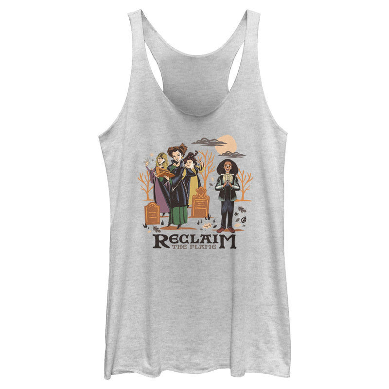 Women's Hocus Pocus 2 Reclaim the Flame Racerback Tank Top