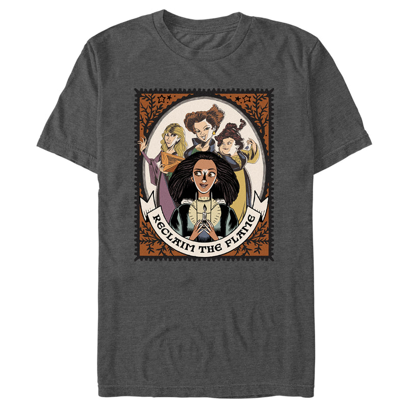 Men's Hocus Pocus 2 Reclaim the Flame Stamp T-Shirt