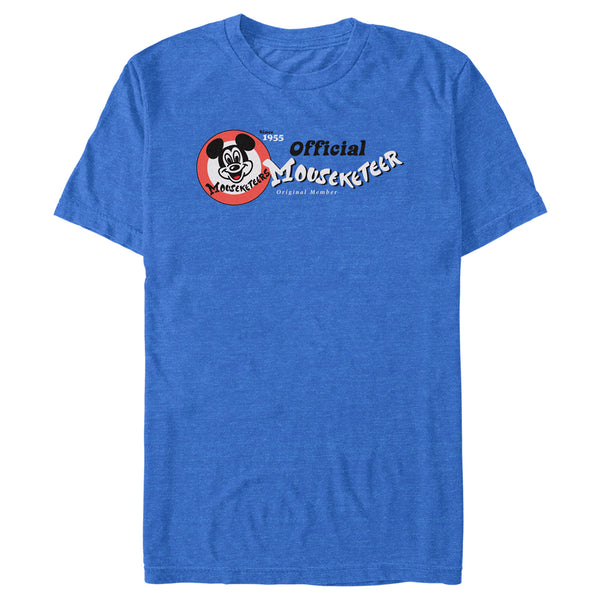 Men s Disney Retro Official Mouseketeer T Shirt Fifth Sun