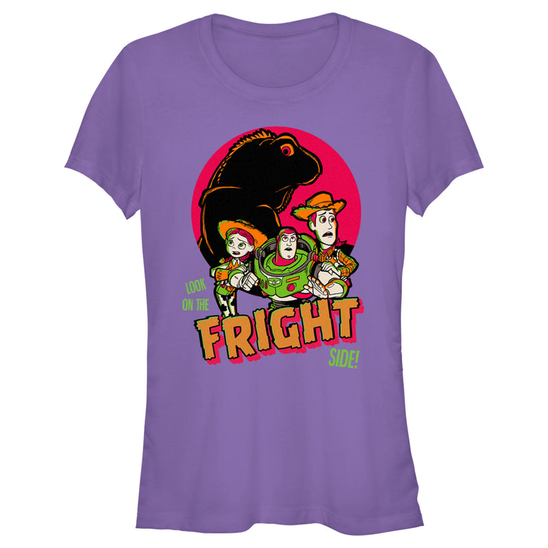 Junior's Toy Story Halloween Look on the Fright Side T-Shirt