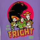 Junior's Toy Story Halloween Look on the Fright Side T-Shirt