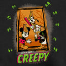 Men's Mickey & Friends Halloween Let's Get Creepy Sweatshirt