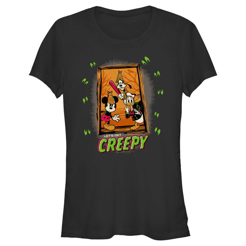 Junior's Mickey & Friends Halloween Let's Get Creepy T-Shirt