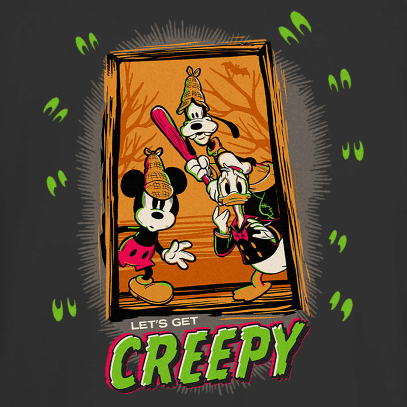 Junior's Mickey & Friends Halloween Let's Get Creepy T-Shirt