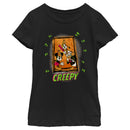 Girl's Mickey & Friends Halloween Let's Get Creepy T-Shirt