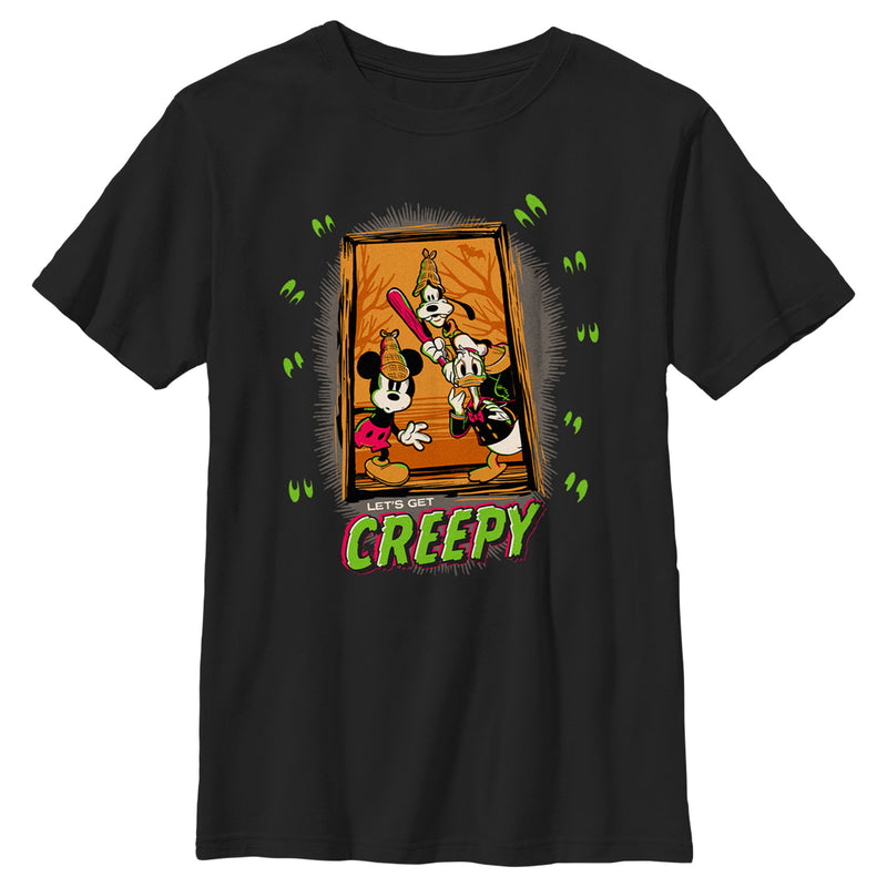 Boy's Mickey & Friends Halloween Let's Get Creepy T-Shirt