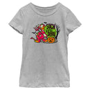 Girl's Mickey & Friends Halloween Donald Duck Such a Little Devil T-Shirt