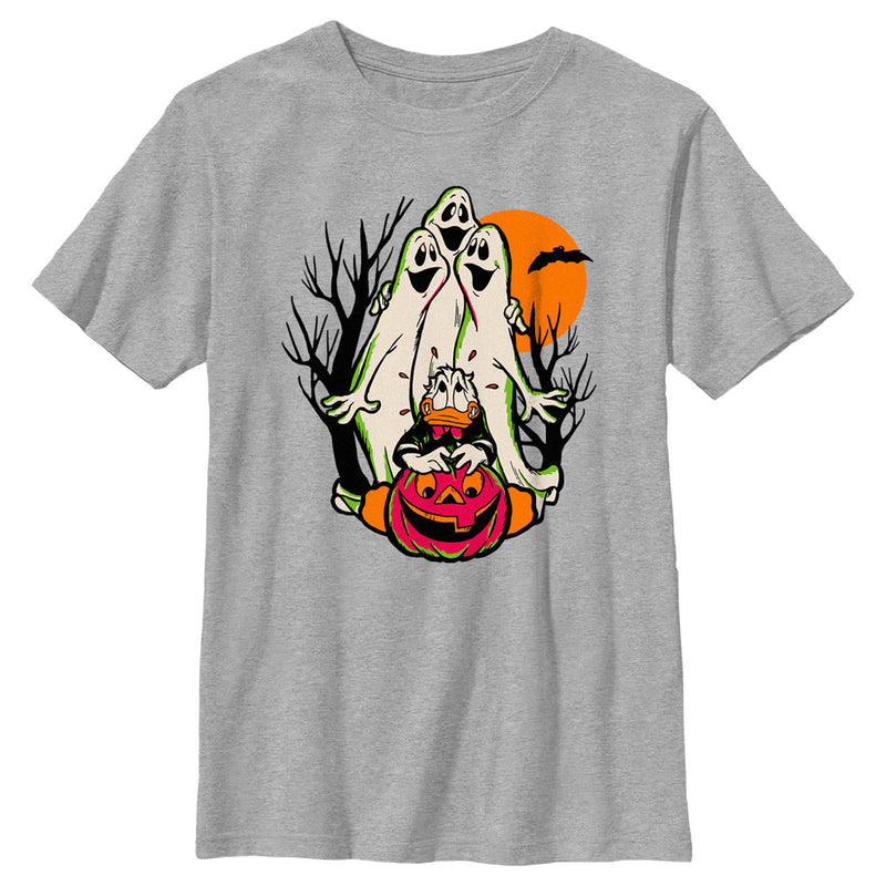 Boy's Mickey & Friends Halloween Donald Duck Ghosts T-Shirt