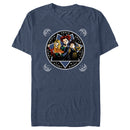 Men's Hocus Pocus Amuck Witch Circle T-Shirt