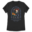 Women's Hocus Pocus Winifred Want Book T-Shirt