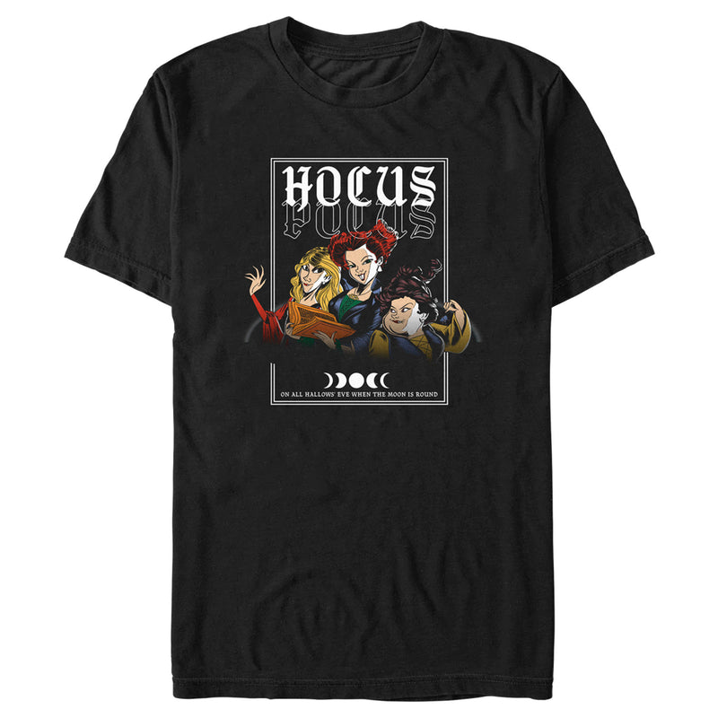 Men's Hocus Pocus Round Moon T-Shirt