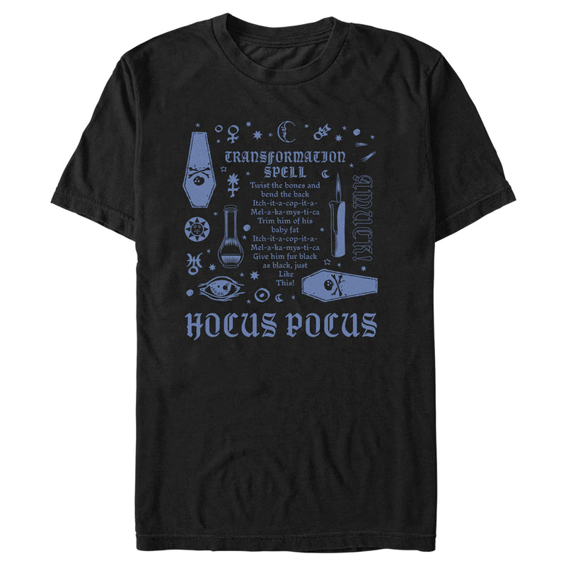 Men's Hocus Pocus Transformation Spell T-Shirt
