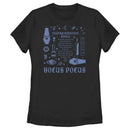 Women's Hocus Pocus Transformation Spell T-Shirt